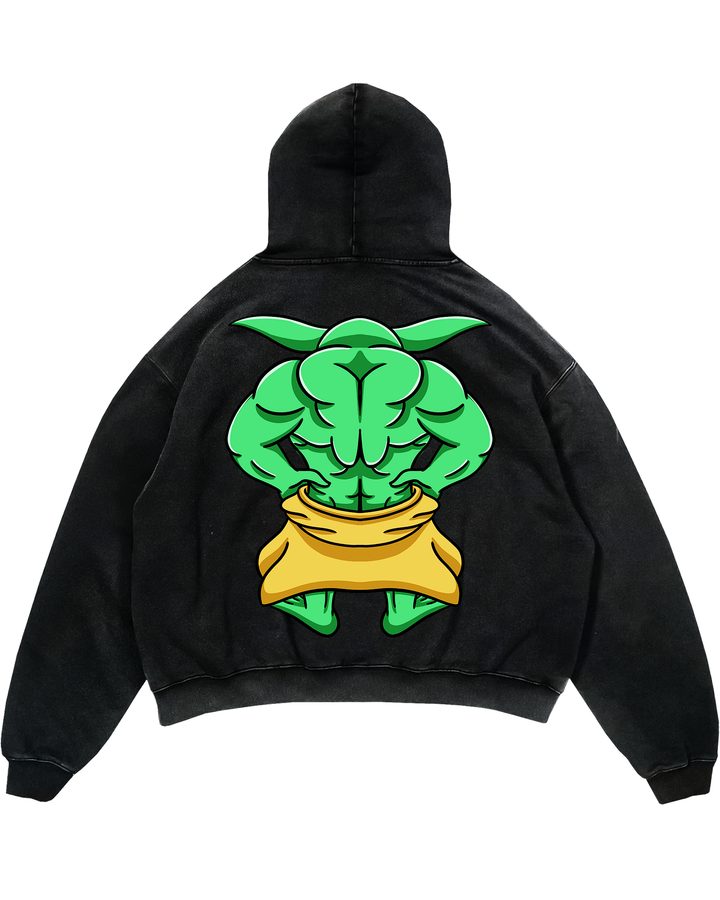 Green (Backprint) Oversized Hoodie