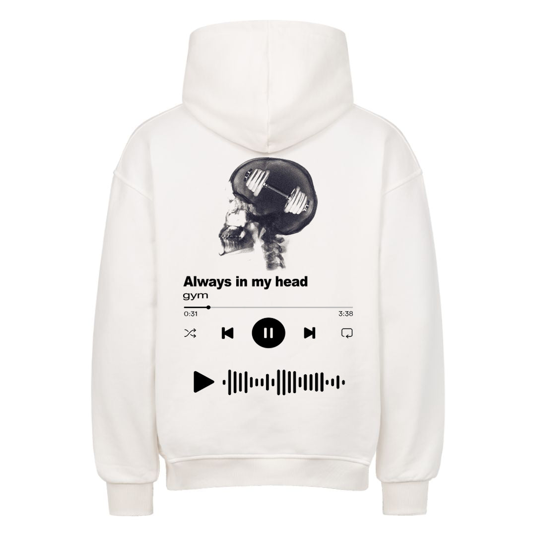 Always in my head Oversized Hoodie