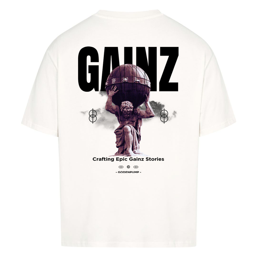 Gainz (Backprint) Oversized Shirt
