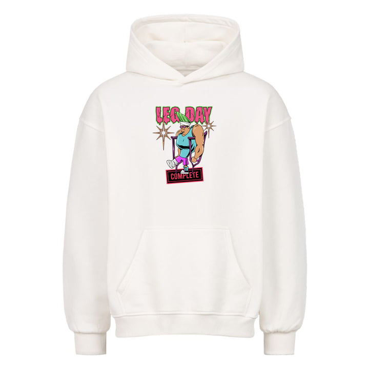Leg day complete oversized hoodie