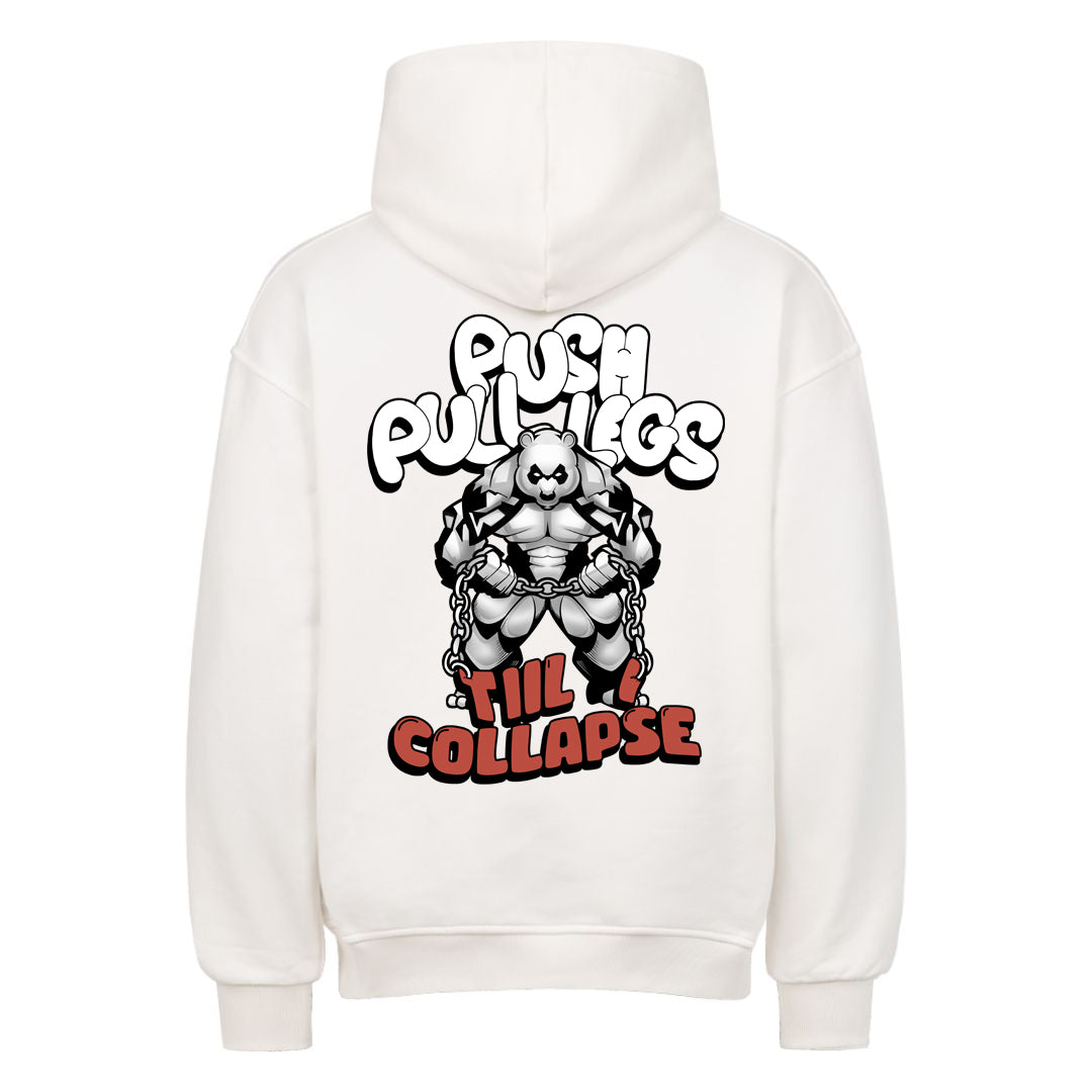 Push,pull,legs Oversized (Backprint) Hoodie