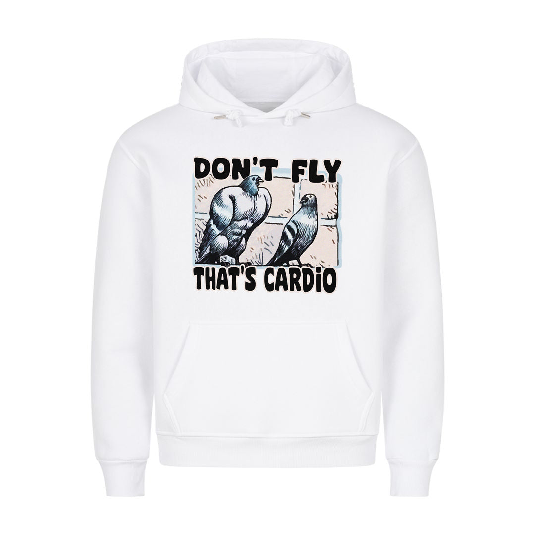 FLY Hoodie mit Taschendruck