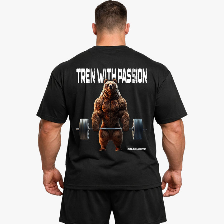 Bear (backprint) Oversized Shirt