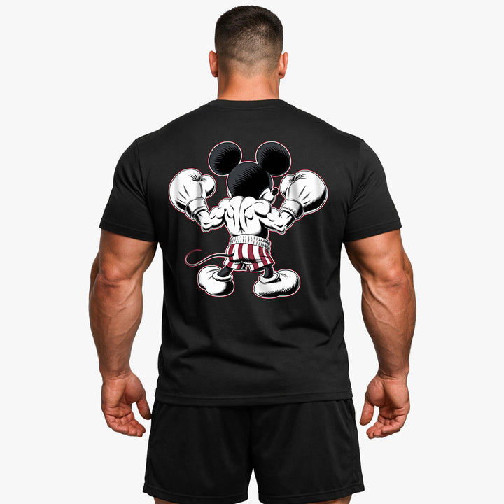 Boxing Mous (Backprint) T-Shirt