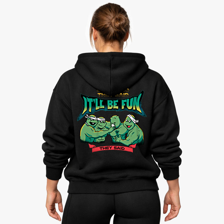 Do Cardio Oversized (Backprint) Hoodie