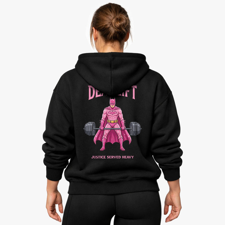 Justice Served Heavy (Backprint) Oversized Hoodie