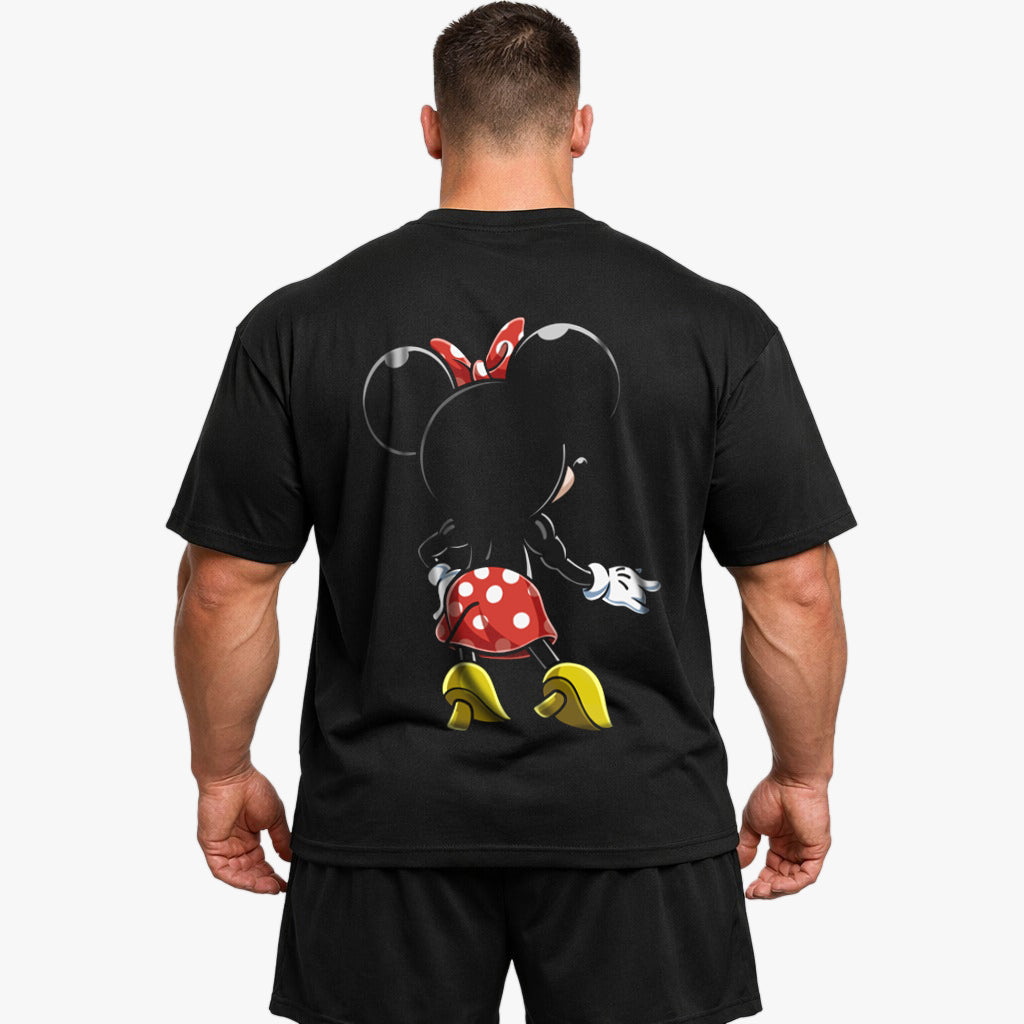 Girl mouse (Backprint) Oversized Shirt