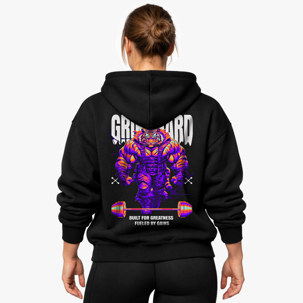 Grind hard Oversized Hoodie