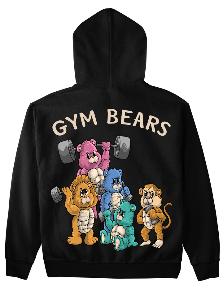 Gym Bears (Backprint) Hoodie