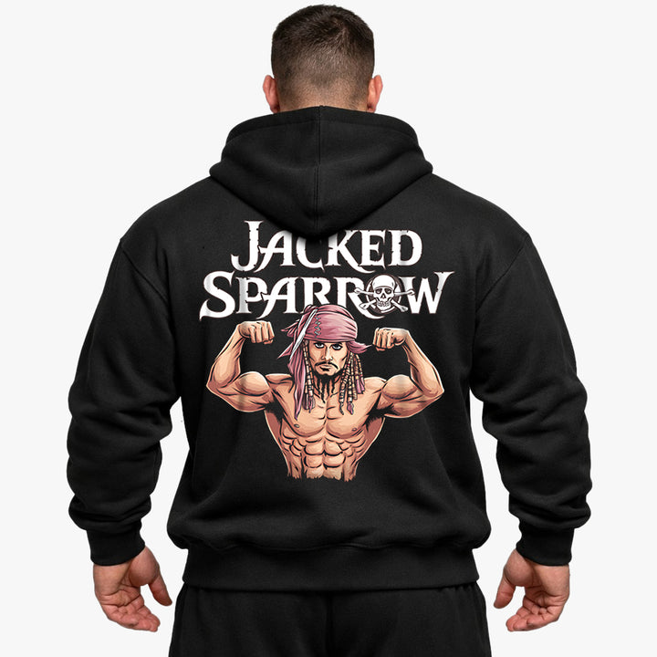 Jacked sparrow oversized (backprint) hoodie