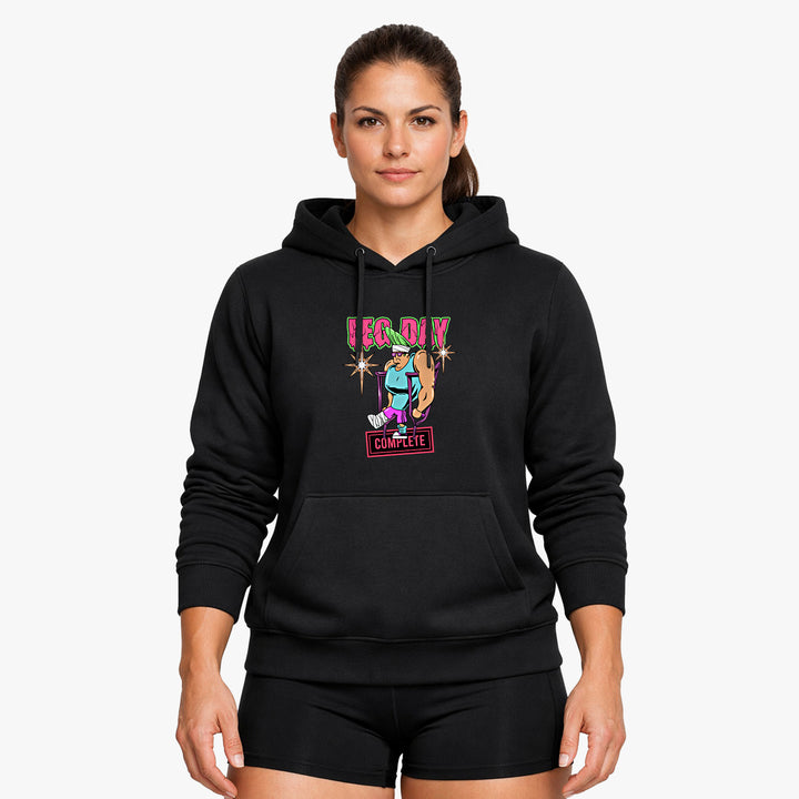 Leg day complete hoodie