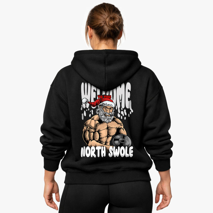 North Swole (backprint) Oversized Hoodie