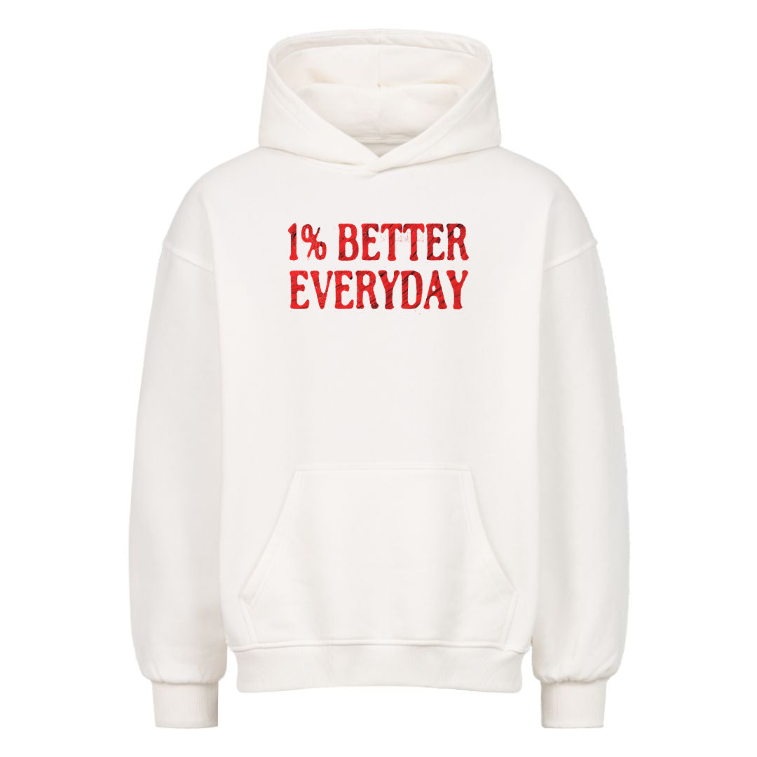 1% Better Everyday Oversized Hoodie