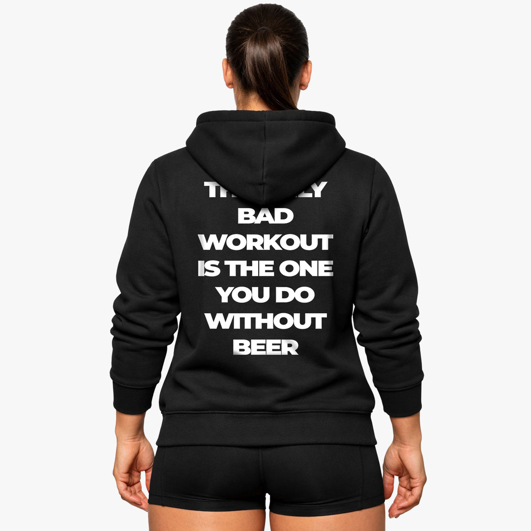 Only bad workout (backprint) hoodie