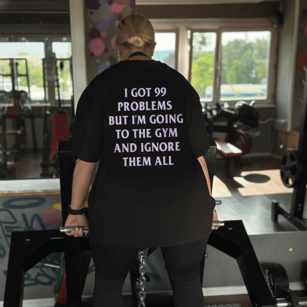 99 Problems (Backprint) Oversized Shirt