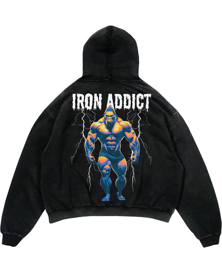 Iron addict Oversized Hoodie