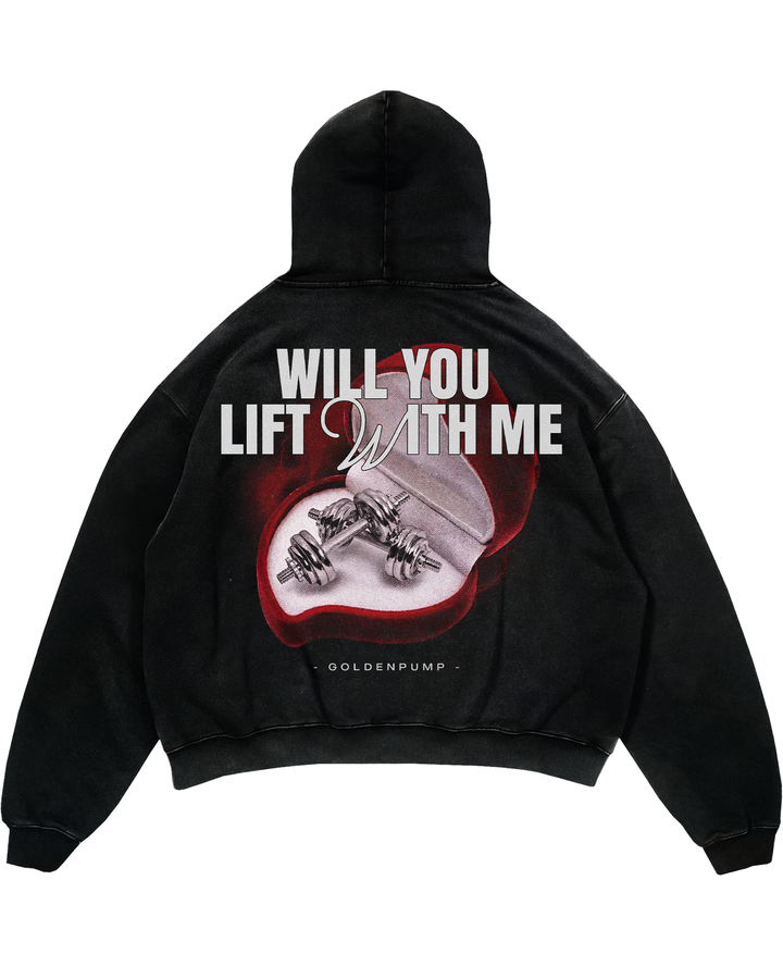 Lift with me Oversized Hoodie