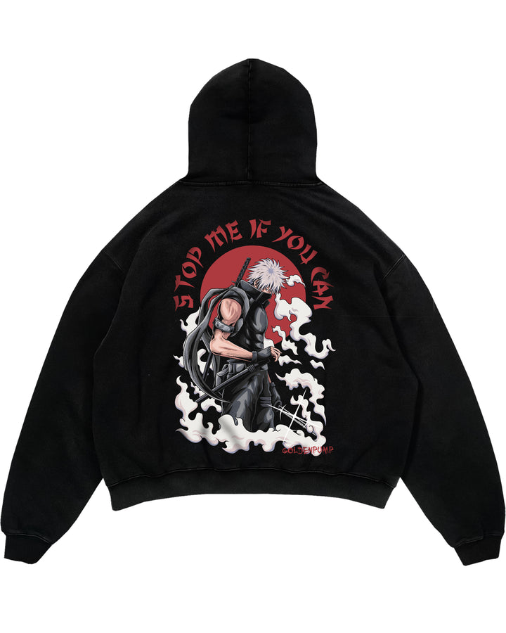 Stop me if you can Oversized (Backprint) Hoodie