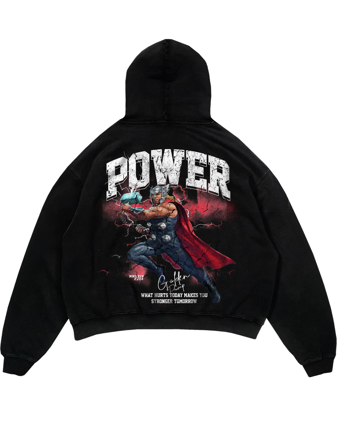 Power Oversized (Backprint) Hoodie