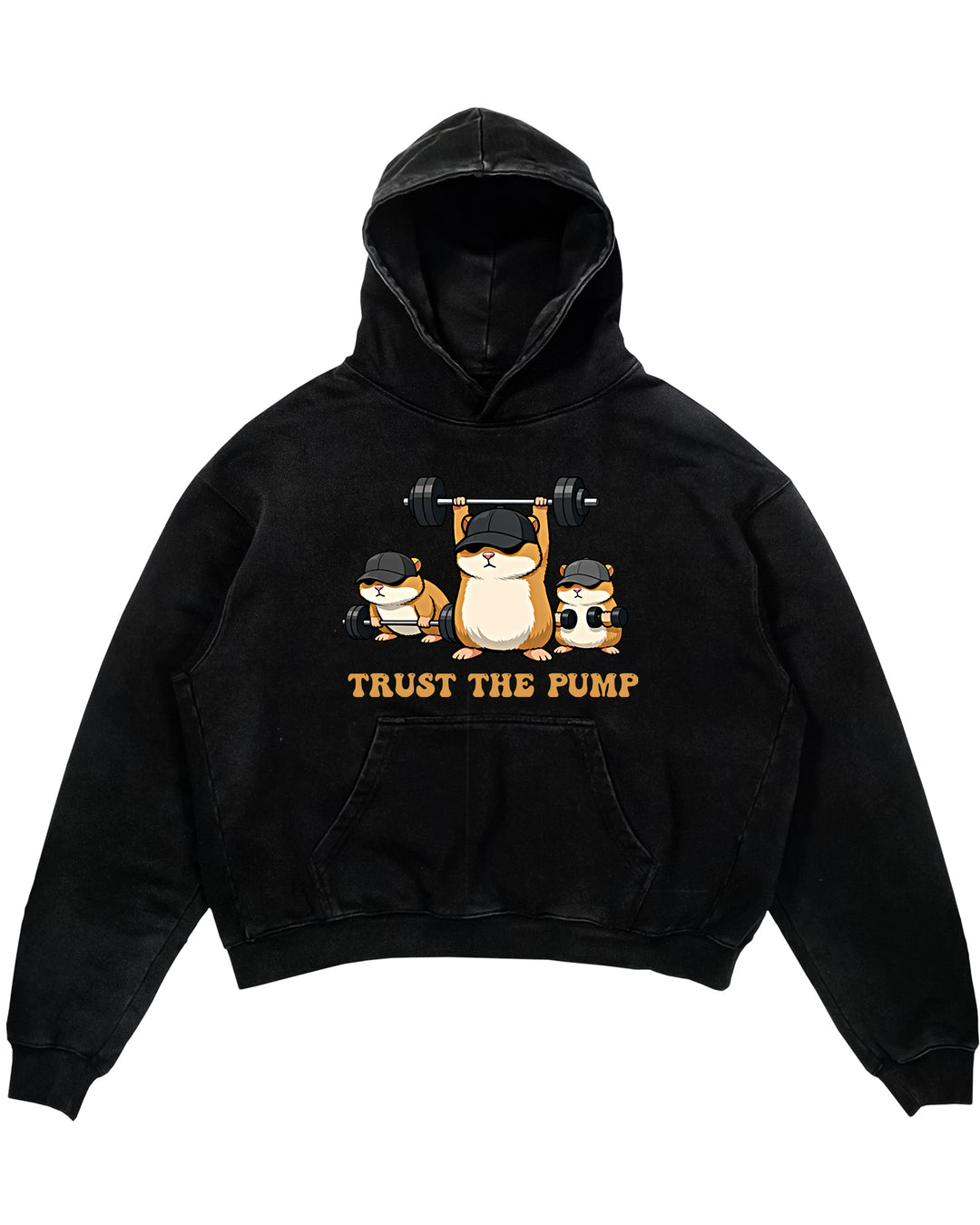 Trust The Pump Oversized Hoodie