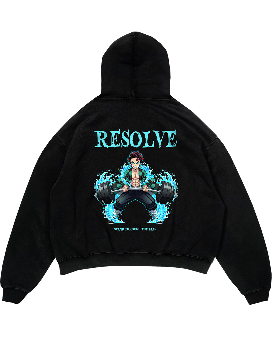 Resolve (Backprint) Oversized Hoodie