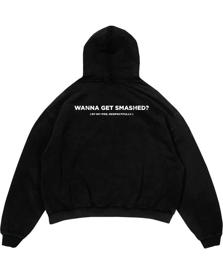 Wanna Get Smashed (Backprint) Oversized Hoodie