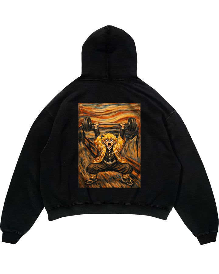 Demon Lifta (Backprint) Oversized Hoodie