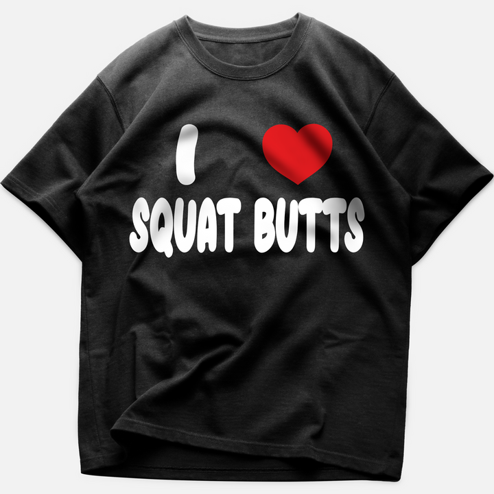 Squat butts Oversized Shirt