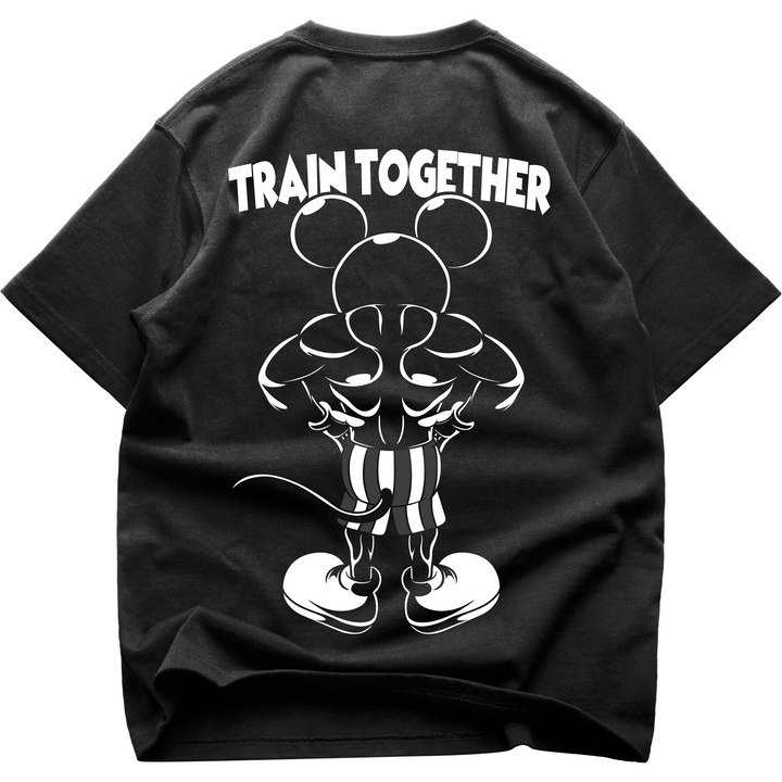 Train Together (Backprint) Oversized Shirt
